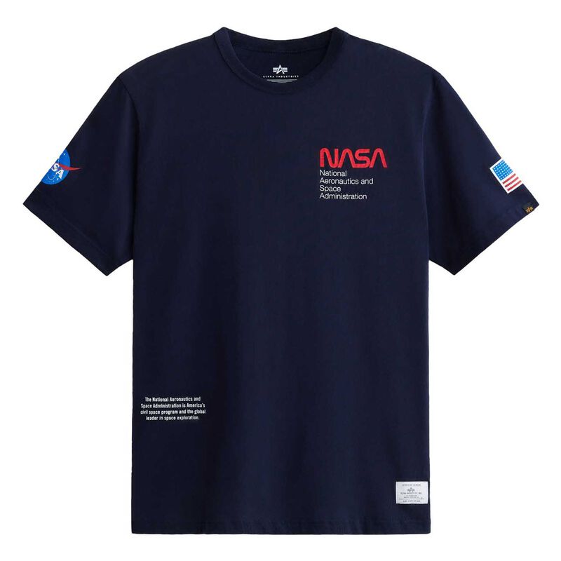Alpha Industries NASA Worm Logo Gen II Tee image number 0